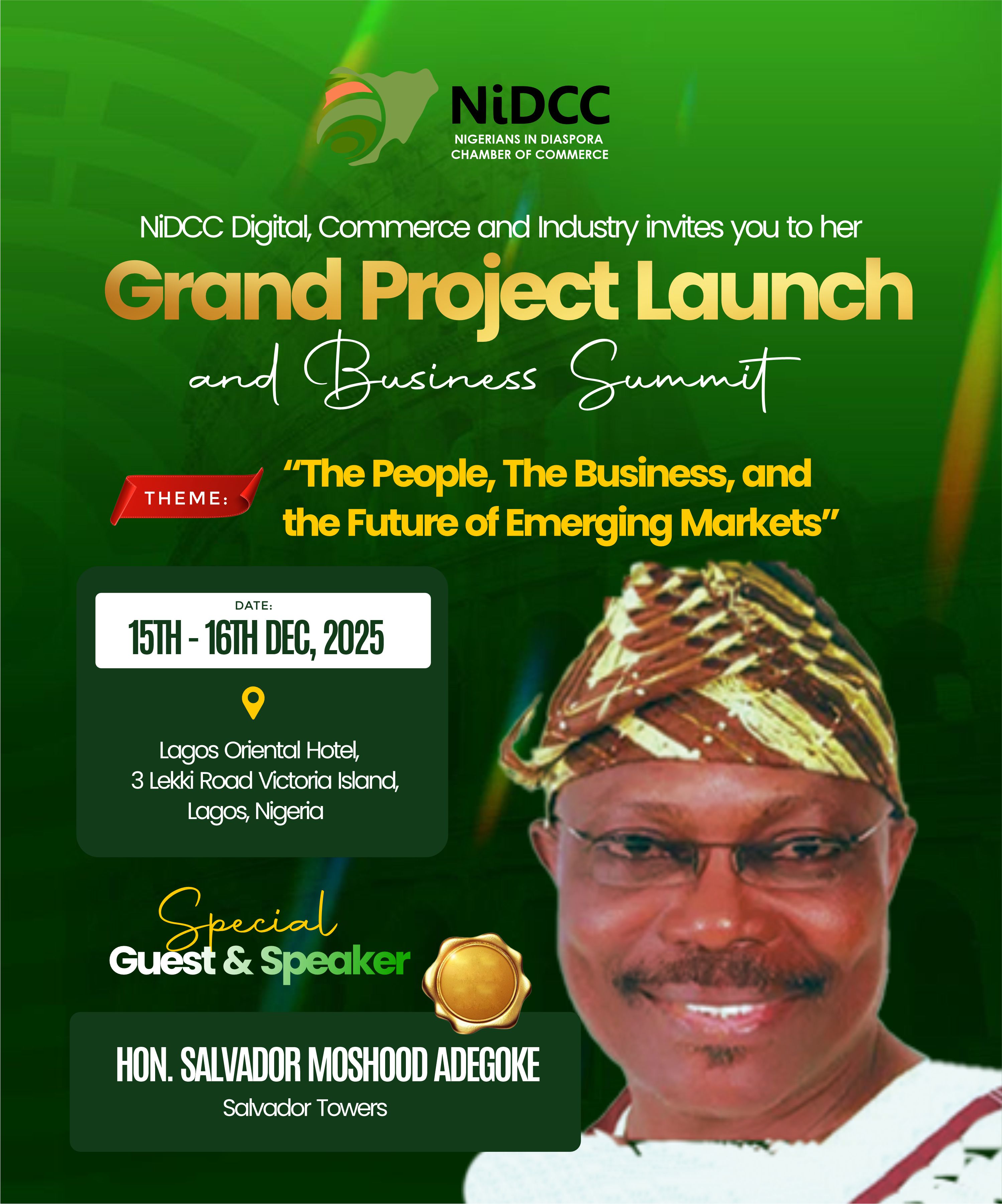 HON. Salvador Moshood Adegoke