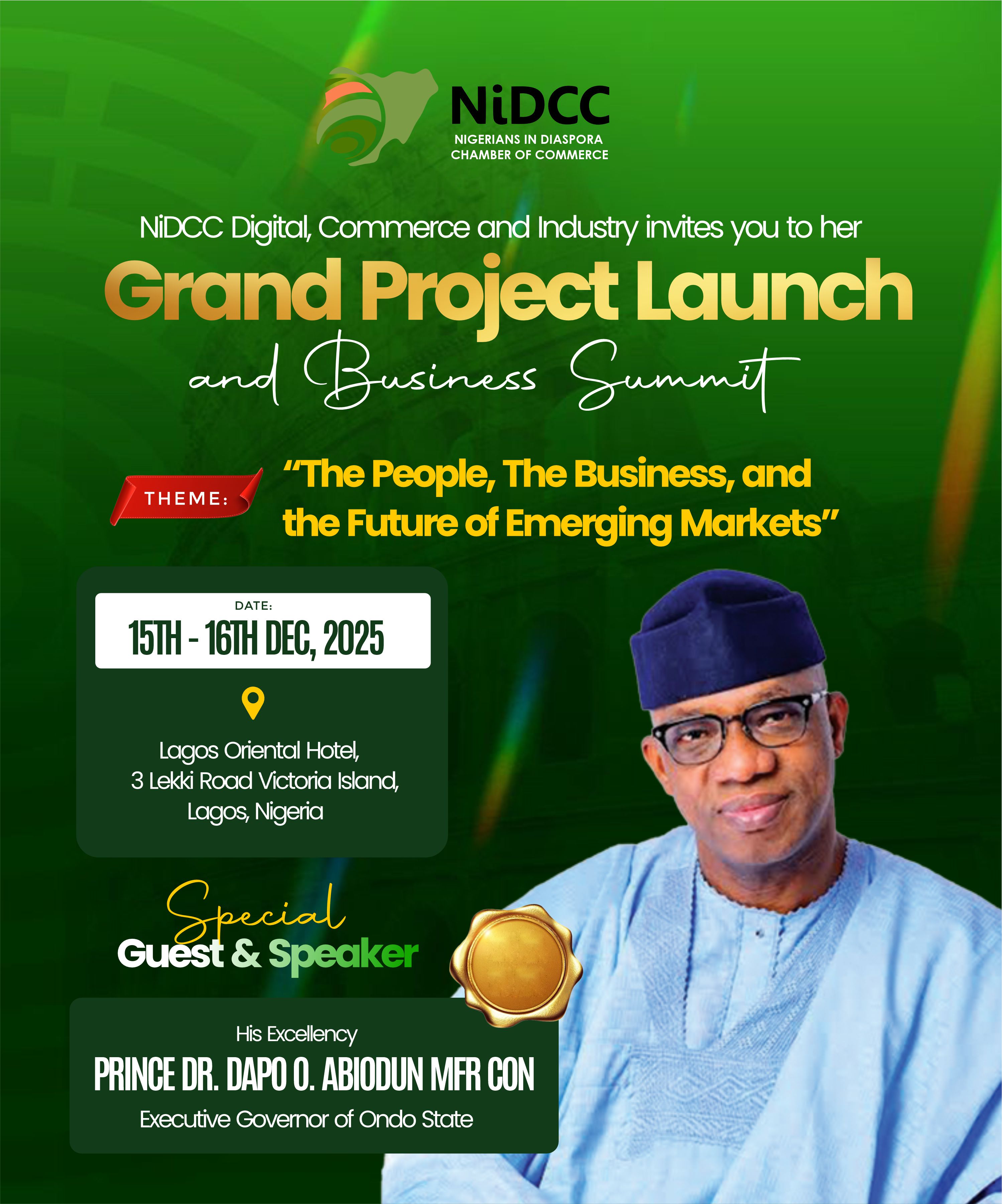 PRINCE DR. Dapo O. Abiodun MFR CON