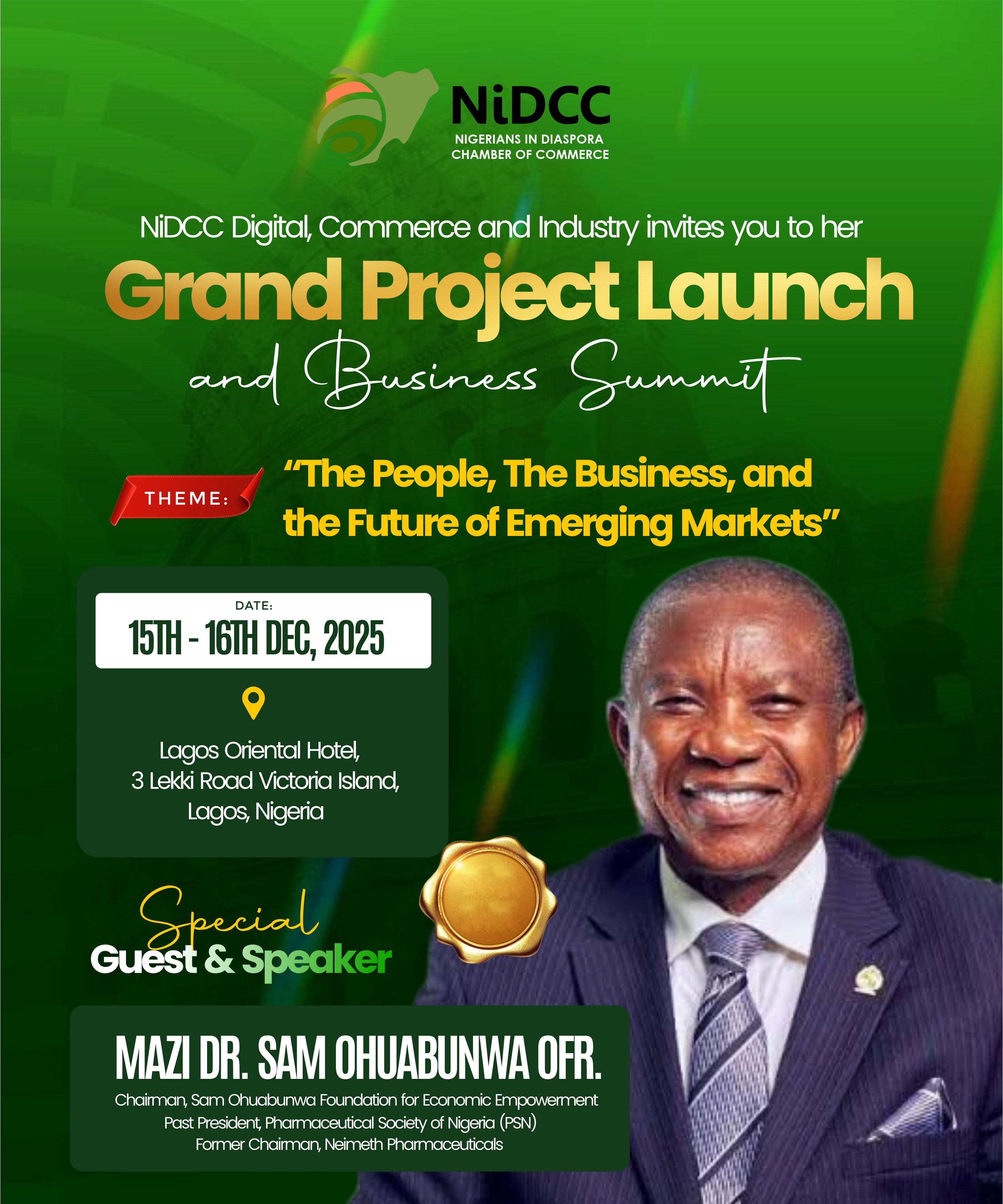 MAZI DR. Sam Ohuabunwa OFR.